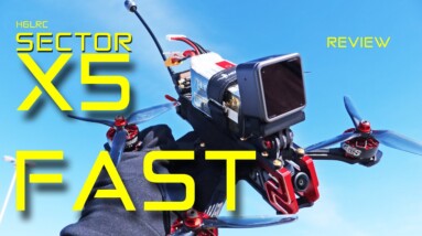 New fast FPV Drone - HGLRC Sector X5/D5 - WOW!