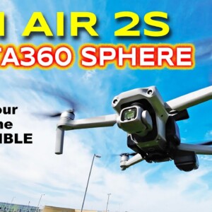 Make Your DJI Drone Incredible - INSTA360 Sphere - Review