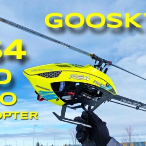 Goosky RS4 - Is a Big Beautiful BEAST of a Pro 3D Helicopter