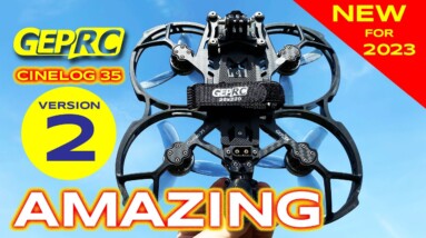 The New CINELOG 35 V2 is a Darn Good FPV Drone! Review