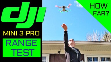 DJI Mini 3 Pro Range Test with DJI RC - Yikes!