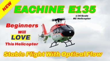 Eachine E135 - Beginners will LOVE this RC Helicopter - Review