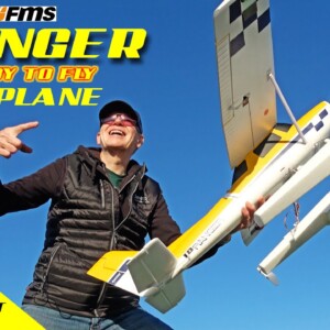 BEST BIG Beginner RC Plane Ready To Fly Kit - FMS RANGER - Review