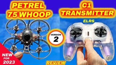 These are Great! HGLRC Petrel 75 Whoop V2 Drone and C1 ELRS Remote - Review