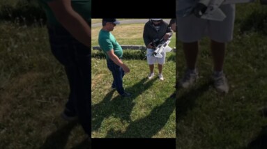 RC Jet Catches Fire In Flight!