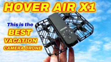 The BEST Vacation Camera DRONE Ever! HOVER AIR X1 - Review