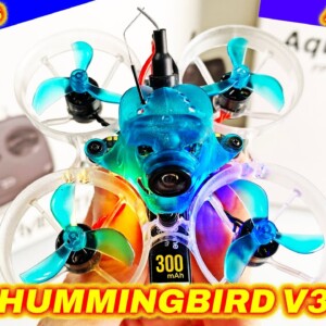 Cool! Tiny Hummingbird V3 FPV Drone works with the Aquila16 & WhoopFly16 Kits