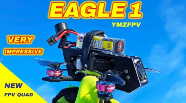 Beautiful FPV Drone! - New YMZFPV Eagle 1 - Review