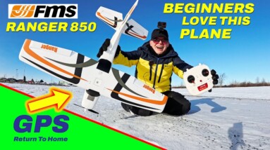 This Beginner RC Plane Blew My Mind! GPS RANGER by FMS
