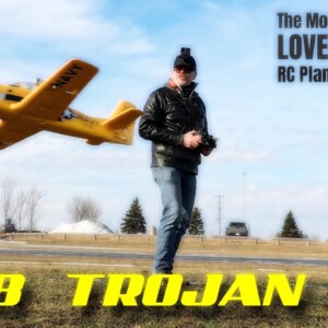 Awesome T-28 Trojan 800mm in Yellow - Review